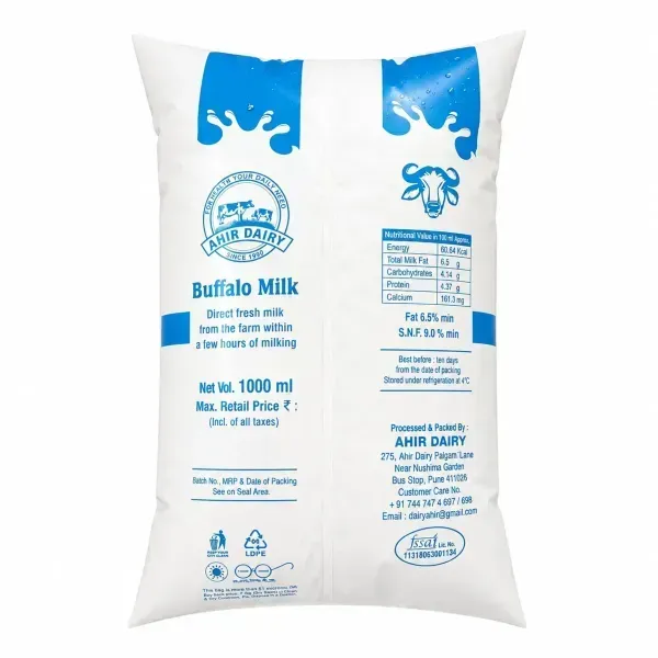 Buffalo Milk  1000 ML